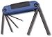 Folding Metric Hex Key Set