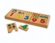 1-2-3 PUZZLE BLOCKS WOODSHOP TOYS