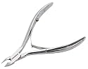 Tweezerman 1/2 Jaw Chrome Cuticle Nipper