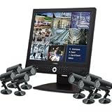 Lorex 19 LCD 8-Channel Observation System With Triplex DVR And 8 Hi-Resolution Cameras