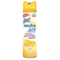 Lysol Neutra Air Sanitizing Spray - Citrus Scent: 10 OZ