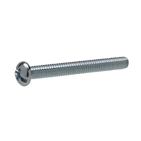Crown Bolt 32982 #8-32 x 1-1/2 Inch Stainless Steel Round-Head Slotted Machine Screws, 20-Count
