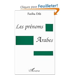 Les pr�noms arabes