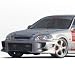 CIVIC 4DR AGGRESSOR 4PC COMPLETE Kit (2DR PICTURED)