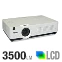 Sanyo PLC XU350 - LCD projector - 3500 ANSI lumens - XGA (1024 x 768) - 4:3 - standard lens