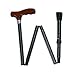 Carex Adjustable. Bronze Folding Cane with York Handle (RMA74600) Category: Walking Canes