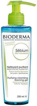 Bioderma Sebium Purifying Foaming Gel 200ml combination or oily skins New Fresh Product
