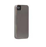 Case-Mate Barely There Cover, H&uuml;lle Chrome f&uuml;r iPhone 4 / 4S inkl. Spiegelfolie