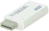 Neewer® Wii to HDMI /DVI 480i/P Upscale to 720/1080P 3.5mm Audio Converter Adapter Cable