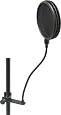 Musician`s Gear Double Pop Filter, 6"