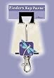 Finders Key Purse Dragon Fly Keychain