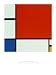 Composition with Red Blue Yellow Art Poster Print by Piet Mondrian, 24x32