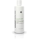 Vivant Skin Care Mandelic Acid 3-in-1 Exfoliating Cleanser, 8 Ounce