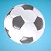 5.5 Soccer Ball Car Magnet