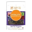 Dogswell Vitality Jerky Bars Beef and Veggies Dog Food, 15-Ounce