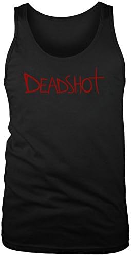May26 Suicide Squad Dead Shot Name Personality Tank Top for Men XXL black
