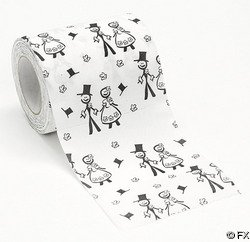 Wedding Print Toilet Paper (Receive 2 Rolls Per Order)