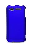 Blue Rubberized Hard Case Cover for the HTC Merge ADR6325