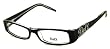 D&G EYEGLASSES 1128B 1128-B BLACK & CLEAR 675