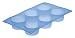 Le Creuset Silicone Cook N Bake 6-Cup Muffin, Blue Mist