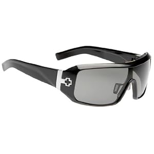 Spy Optic Haymaker Sunglasses - Shiny Black w/ Polarized Grey Lens