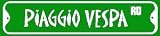 PIAGGIO VESPA ROAD novelty sport street sign