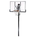 Lifetime 71729 Height-Adjustable In-Ground Basketball System with 50-Inch Backboard