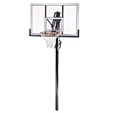Lifetime 71729 Height-Adjustable In-Ground Basketball System with 50-Inch Backboard