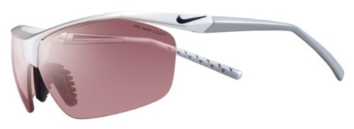 Nike Sunglasses - Impel / Frame: Summit White Lens: Vermillion Max Adapt