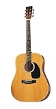 Glen Burton Dreadnought Acoustic Natural Guitar - B001JSX39M
