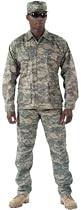 Military ACU Digital BDU Camouflage Shirt