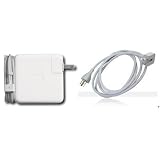 Apple MagSafe 60W Power Adapter for MacBook - MC461LL/A with Extension AC Wall Cord (bulk packaging) [model# A1290, A1172, A1184]