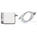 Apple MagSafe 60W Power Adapter for MacBook - MC461LL/A with Extension AC Wall Cord (bulk packaging) [model# A1290, A1172, A1184]