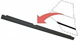 90-94 MAZDA 323 protege REAR DOOR WEATHERSTRIP RH (PASSENGER SIDE), Belt Outer, Moulding, (1990 90 1991 91 1992 92 1993 93 1994 94) M450903 B45650660A