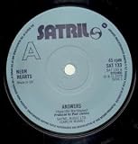 ANSWERS 7 INCH (7" 45) UK SATRIL 1978