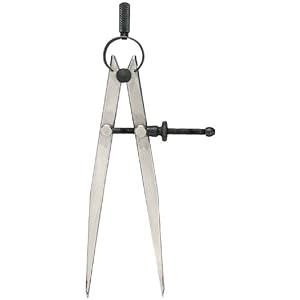 General Tools 450 10 10-Inch Flat Leg Divider