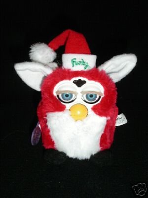Childrens Toyshop  Toys : ORIGINAL 1998 CHRISTMAS SANTA FURBY LIMITED EDITION