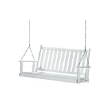 Porch Swing Slatted White by Home Decorators Collection