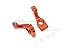 Traxxas Slash Pro 2WD Short-Course Truck (58034) / 2WD F-150 SVT Raptor (58064) Upgrade Parts Aluminum Rear Knuckle Arm - 1Pr Set Orange