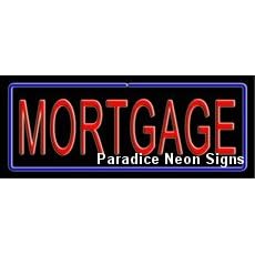 Mortgage Neon Sign 13 x 32