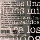 Letra de Una rola para los Minusvalidos, El tri