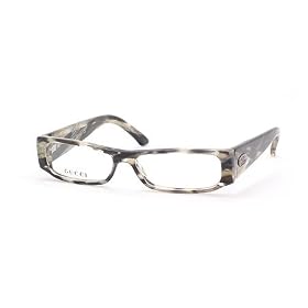 GUCCI EYEGLASSES GG 2922 0LFA BLACK STRIATED