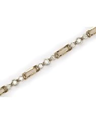 14K Yellow Gold Diamond Bracelet