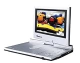 Impecca DVP925 9 Swivel Slim Portable DVD Player (Black/Silver)