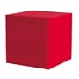 Auralex 12CUBERED 12 CornerFill Cube; 2- 12x12x12 Pieces in Red