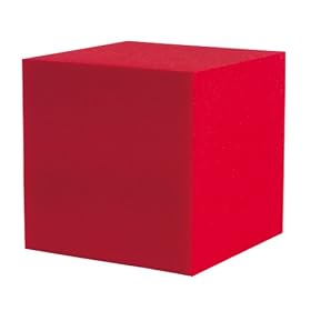 Auralex 12CUBERED 12 CornerFill Cube; 2- 12x12x12 Pieces in Red by 