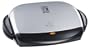 George Foreman GRP4P Next Grilleration 4-Burger Grill with Removable Plates, Platinum
