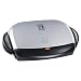 George Foreman GRP4P Next Grilleration 4-Burger Grill with Removable Plates, Platinum