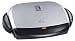 George Foreman GRP4P Next Grilleration 4-Burger Grill with Removable Plates, Platinum