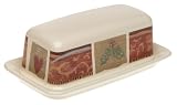 Pfaltzgraff Holiday Spice Covered Butter Dish